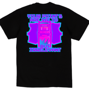 retro gaming t-shirt_Valid_Points_Back